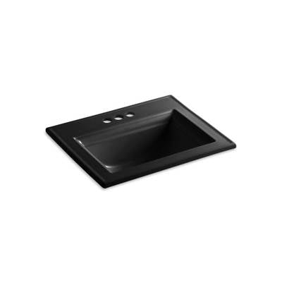 Kohler K-2337-4-7 - Memoirs Stately Drop-In Bathroom Sink With 4'' Centerset Faucet Holes