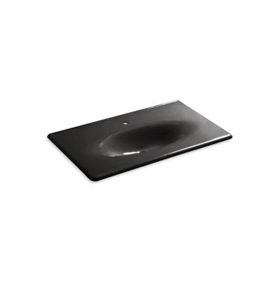 Kohler K-3051-1-7 - Iron/Impressions 37'' Enameled Cast Iron Vanity Top With Integrated Oval Sink