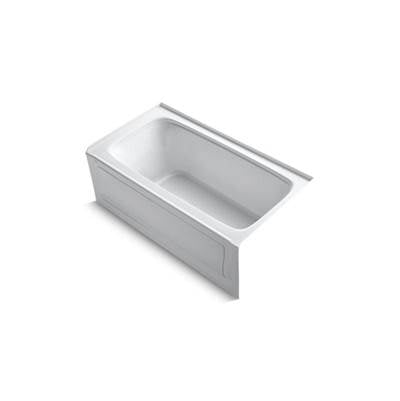 Kohler K-1150-RA-0 - Bancroft 60'' X 32'' Alcove Bath With Integral Apron, Integral Flange And Right-Hand Drain