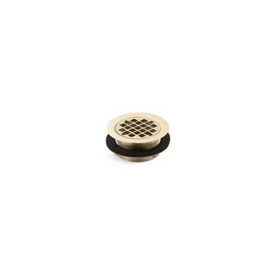 Kohler K-9132-AF - Round Shower Drain For Use With Plastic Pipe, Gasket Included