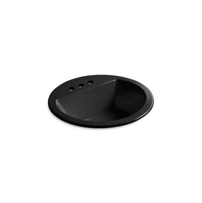 Kohler K-2714-4-7 - Bryant Round Drop-In Bathroom Sink With 4'' Centerset Faucet Holes