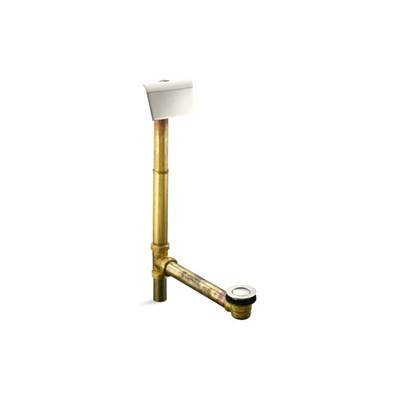 Kohler K-7147-AF-SN - Tea-For-Two 1-1/2'' Contoured Pop-Up Drain And Overflow For Above- Or Through-The-Floor Installation