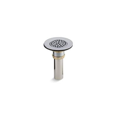 Kohler K-8807-CP - Brass Sink Drain And Strainer With Tailpiece For 3-1/2'' To 4'' Outlet