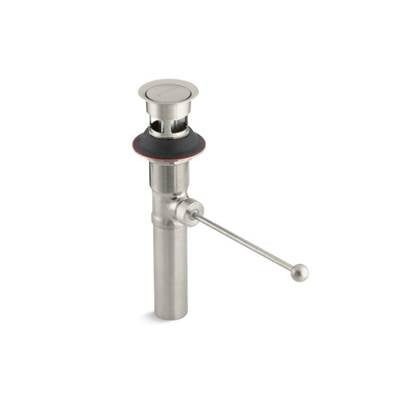 Kohler K-7114-A-BN - Premier Pop-Up Drain, Exposed, With Overflow