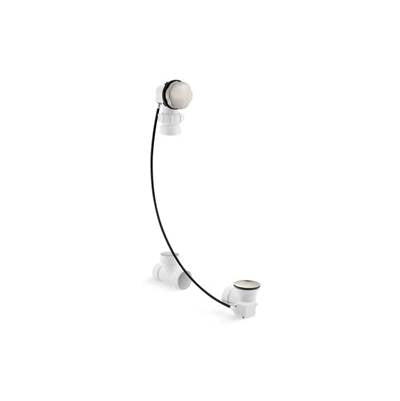 Kohler K-7214-BN - Clearflo Cable Bath Drain, Less Pvc Tubing