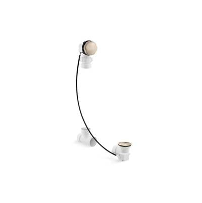 Kohler K-7214-BV - Clearflo Cable Bath Drain, Less Pvc Tubing