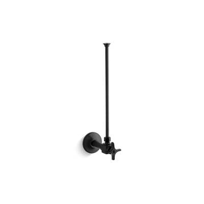 Kohler K-7637-BKB - 3/8'' Npt Angle Supply With Stop And Annealed Vertical Tube