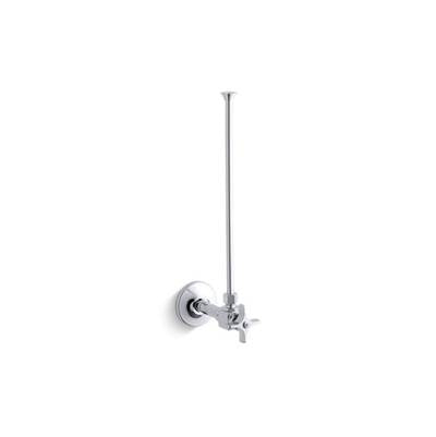 Kohler K-7637-CP - 3/8'' Npt Angle Supply With Stop And Annealed Vertical Tube