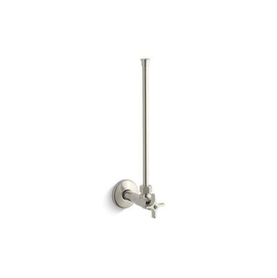 Kohler K-7638-SN - 1/2'' Npt Angle Supply With Stop With Cross Handle And Annealed Vertical Tube