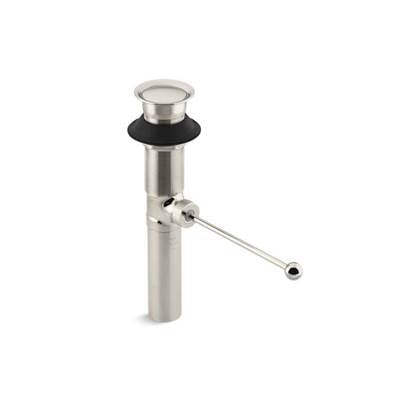 Kohler K-7114-SN - Premier Pop-Up Drain, Exposed, Without Overflow