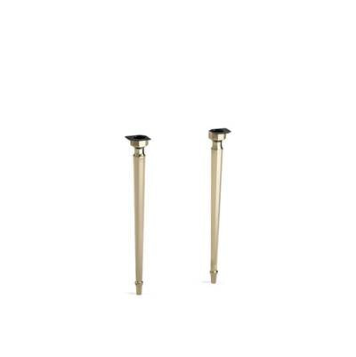 Kohler K-6839-AF - Kathryn Octagonal Tapered Brass Table Legs