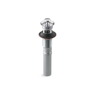 Kohler K-7127-A-CP - Bathroom Sink Drain With Overflow And Non-Removable Metal Stopper