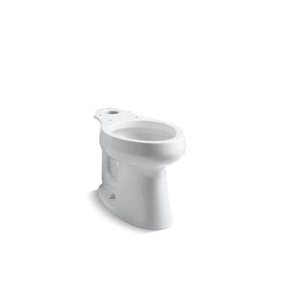 Kohler K-4199-0 - Highline Elongated Chair Height Toilet Bowl