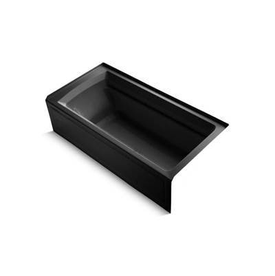 Kohler K-1125-RAW-7 - Archer 72'' X 36'' Alcove Bath With Bask Heated Surface, Integral Apron, And Right-Hand Drain