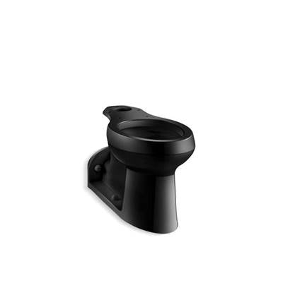 Kohler K-4305-7 - Barringtone Elongated Chair Height Toilet Bowl With Exposed Trapway