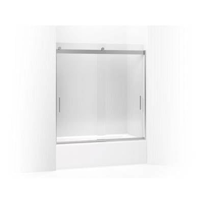 Kohler K-706000-L-SH - Levity 62'' H Sliding Bath Door With 1/4'' - Thick Glass