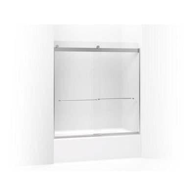 Kohler K-706004-D3-SH - Levity Sliding Bath Door, 62'' H X 56-5/8 - 59-5/8'' W, With 1/4'' Thick Frosted Glass