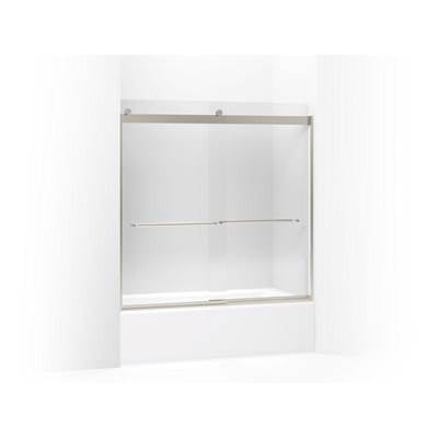 Kohler K-706006-L-MX - Levity Sliding Bath Door, 59-3/4'' H X 56-5/8 - 59-5/8'' W, With 1/4'' Thick Crystal Clear Glass