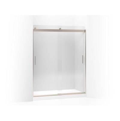 Kohler K-706009-L-ABV - Levity Sliding Shower Door, 74'' H X 56-5/8 - 59-5/8'' W, With 1/4'' Thick Crystal Clear Glass