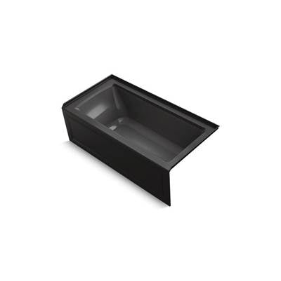 Kohler K-1946-RAW-7 - Archer 60'' X 30'' Alcove Bath With Bask Heated Surface, Integral Apron, Integral Flange, And Right-Hand Drain