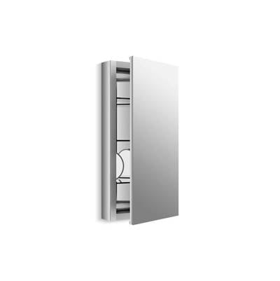 Kohler K-99001-NA - Verdera 15'' W X 30'' H Aluminum Medicine Cabinet With Adjustable Magnifying Mirror And Slow-Close Door