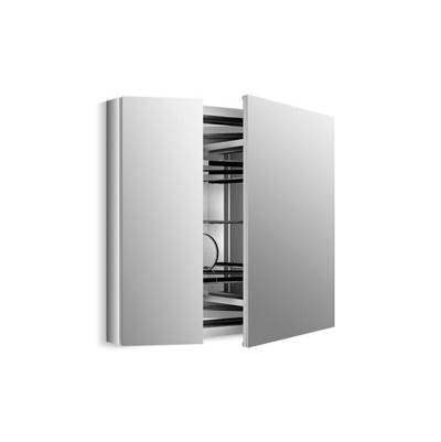 Kohler K-99009-NA - Verdera 34'' W X 30'' H Aluminum Medicine Cabinet With Adjustable Magnifying Mirror And Slow-Close Door
