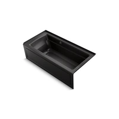 Kohler K-1948-RAW-7 - Archer 66'' X 32'' Alcove Bath With Bask Heated Surface, Integral Apron, Integral Flange, And Right-Hand Drain