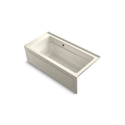 Kohler K-1948-RAW-96 - Archer 66'' X 32'' Alcove Bath With Bask Heated Surface, Integral Apron, Integral Flange, And Right-Hand Drain