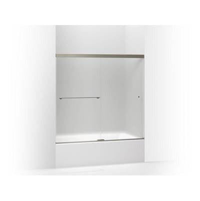 Kohler K-707000-D3-BNK - Revel Sliding Bath Door, 55-1/2'' H X 56-5/8 - 59-5/8'' W, With 1/4'' Thick Frosted Glass