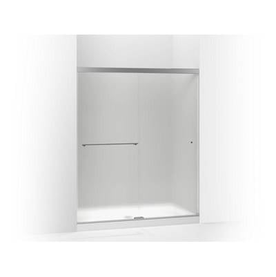 Kohler K-707206-D3-SHP - Revel Sliding Shower Door, 76'' H X 56-5/8 - 59-5/8'' W, With 5/16'' Thick Frosted Glass