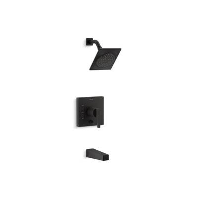 Kohler K-T99763-4G-BL - Honesty Rite-Temp Bath And Shower Trim Kit With Push-Button Diverter, 1.75 Gpm