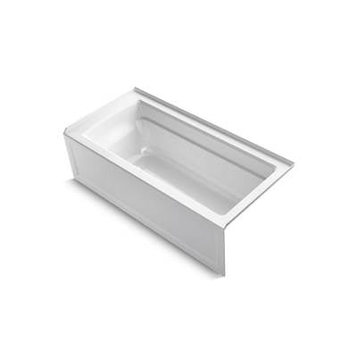 Kohler K-1948-RA-0 - Archer 66'' X 32'' Three-Side Integral Flange Bath With Right-Hand Drain