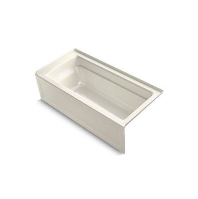 Kohler K-1948-RA-96 - Archer 66'' X 32'' Three-Side Integral Flange Bath With Right-Hand Drain