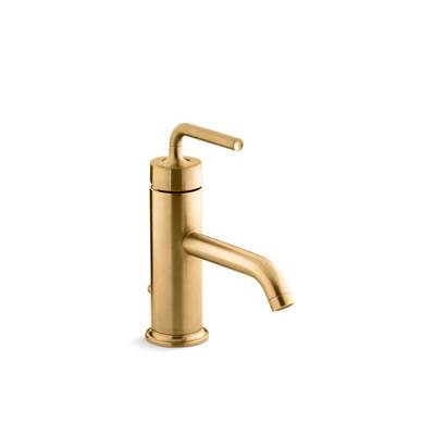 Kohler K-14402-4A-2MB - Purist Single-Handle Bathroom Sink Faucet With Straight Lever Handle, 1.2 Gpm