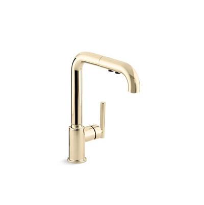 Kohler K-7505-AF - Purist Pull-Out Kitchen Sink Faucet With Three-Function Sprayhead