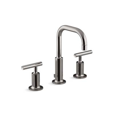 Kohler K-14406-4-TT - Purist Widespread Bathroom Sink Faucet With Lever Handles 1.2 Gpm