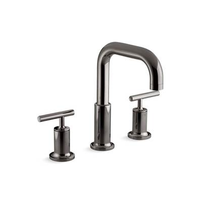 Kohler K-T14428-4-TT - Purist Deck-Mount Bath Faucet Trim With Lever Handles