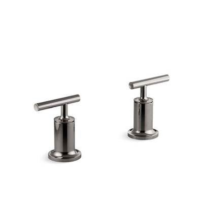 Kohler K-T14429-4-TT - Purist Deck- Or Wall-Mount Bath Faucet Handle Trim With Lever Design