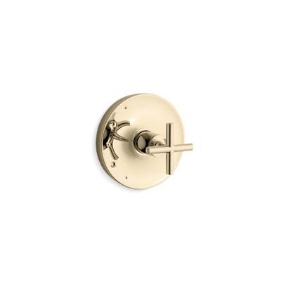 Kohler K-TS14423-3-AF - Purist Rite-Temp Valve Trim With Cross Handle