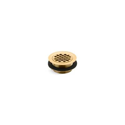 Kohler K-9132-2MB - Round Shower Drain For Use With Plastic Pipe, Gasket Included
