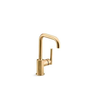 Kohler K-7509-2MB - Purist Single-Handle Bar Sink Faucet