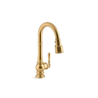 Kohler K-99261-2MB - Artifacts Pull-Down Kitchen Sink Faucet With Three-Function Sprayhead