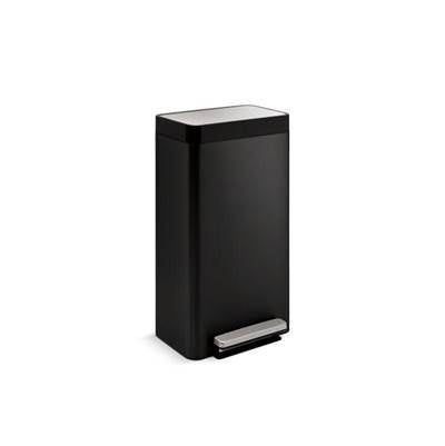 Kohler K-20941-BST - 8-Gallon Loft Stainless Steel Step Trash Can