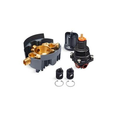 Kohler K-28304-KSL-NA - Rite-Temp Thermostatic Valve Body And Cartridge Kit With Loose Service Stops