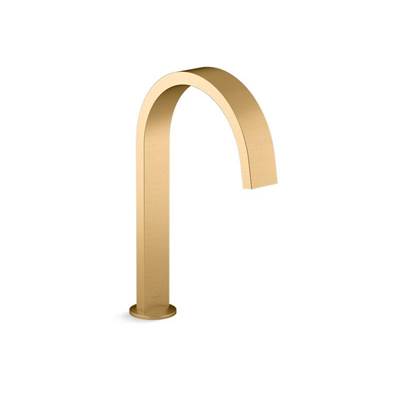 Kohler K-77986-2MB - Components Deck-Mount Bath Spout With Ribbon Design