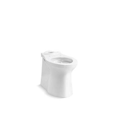 Kohler K-20148-0 - Betello Elongated Toilet Bowl With Skirted Trapway, Seat Not Included