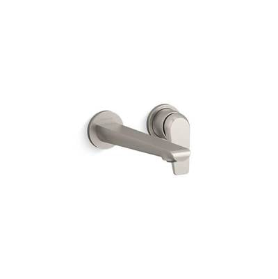 Kohler K-97358-4-BN - Avid Single-Handle Wall-Mount Bathroom Sink Faucet