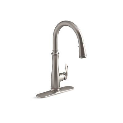 Kohler K-29108-VS - Bellera Touchless Pull-Down Kitchen Sink Faucet With Three-Function Sprayhead
