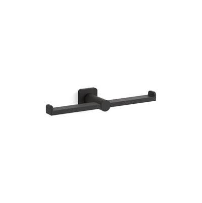 Kohler K-21897-BL - Parallel Double Toilet Paper Holder