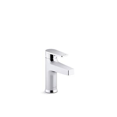 Kohler K-46029-4-CP - Taut Single-Hole Commercial Faucet With Grid Drain